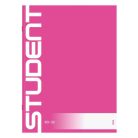ICO Füzet, tűzött, A4, sima, 32 lap, ICO "Student", "80-32"