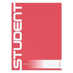   ICO Füzet, tűzött, A4, vonalas, 32 lap, ICO "Student", "81-32"