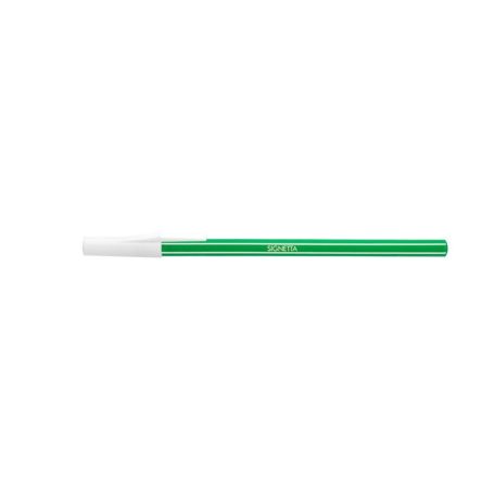 ICO Golyóstoll, 0,7 mm, kupakos, ICO "Signetta", zöld