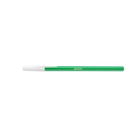 ICO Golyóstoll, 0,7 mm, kupakos, ICO "Signetta", zöld