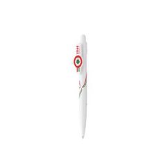 ICO Golyóstoll, 0,8 mm, nyomógombos, ICO, kokárdás