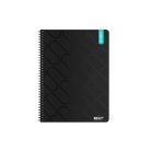 ICO Spirálfüzet, A4, négyzethálós, 100 lap, ICO "Student Premium", vegyes színek