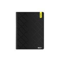   ICO Spirálfüzet, A4, négyzethálós, 100 lap, ICO "Student Premium", vegyes színek