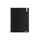 ICO Spirálfüzet, A4, sima, 100 lap, ICO "Student Premium", vegyes színek