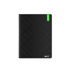   ICO Spirálfüzet, A4, vonalas, 100 lap, ICO "Student Premium", vegyes színek