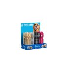 ICO Golyóstoll display, 0,8 mm, nyomógombos, kutyás tolltest, ICO "Dog", kék