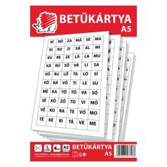ICO Betűkártya, A5, ICO "Süni"