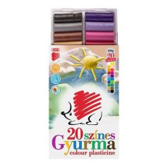   ICO Gyurma, 400 g, ICO "Süni", 20 különböző szín