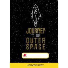   ICO Füzet, tűzött, A5, lecke, 32 lap, ICO "Süni", astronaut