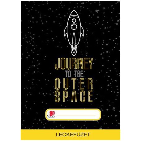 ICO Füzet, tűzött, A5, lecke, 32 lap, ICO "Süni", astronaut