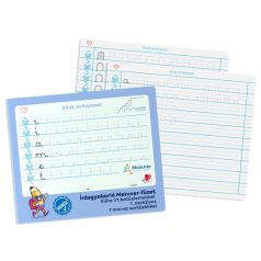   ICO Füzet, tűzött, 245x295 mm, fekvő, 32 lap, 1. osztály, ICO "Süni Meixner", előnyomott