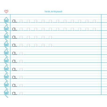 ICO Füzet, tűzött, 245x295 mm, fekvő, 32 lap, 1. osztály, ICO "Süni Meixner", előnyomott