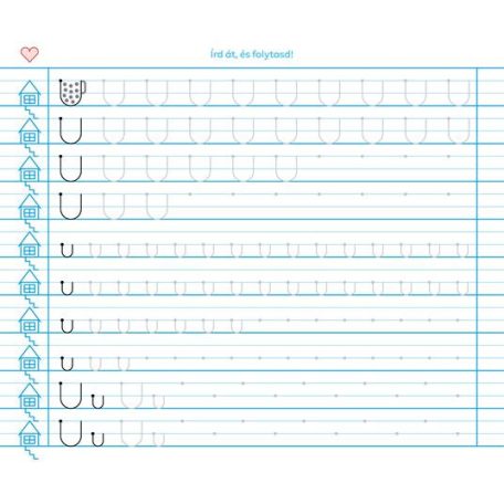 ICO Füzet, tűzött, 245x295 mm, fekvő, 32 lap, 1. osztály, ICO "Süni Meixner", előnyomott