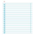 ICO Füzet, tűzött, 295x245 mm, álló, 32 lap, 2. osztály, ICO "Süni Meixner"