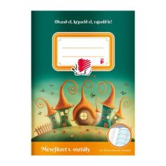   ICO Olvasónapló, tűzött, A5, 32 lap, 1. osztály, ICO "Süni Mesefüzet"