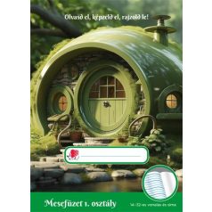   ICO Olvasónapló, tűzött, A5, 32 lap, 1. osztály, ICO "Süni Mesefüzet", hobbit