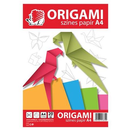 ICO Origami papír, A4, ICO "Süni", 20 lap