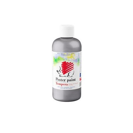 ICO Tempera, 500 ml, ICO "Süni", ezüst