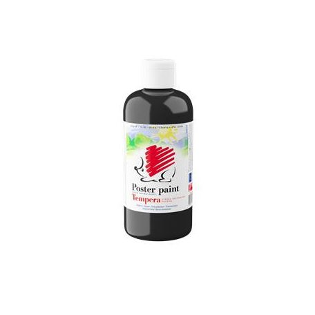 ICO Tempera, 500 ml, ICO "Süni", fekete