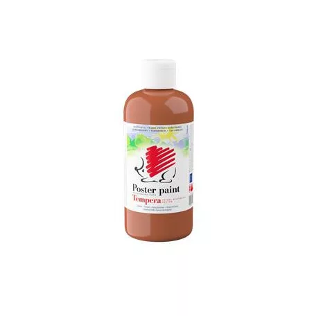 ICO Tempera, 500 ml, ICO "Süni", sötétbarna