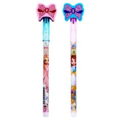   ICO Tolóbetétes ceruza radírral display, HB, ICO "Bensia", hercegnő