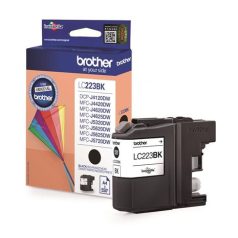   BROTHER LC223B Tintapatron MFC-J4420DW, MFC-J4620DW nyomtatókhoz, BROTHER, fekete, 550 oldal