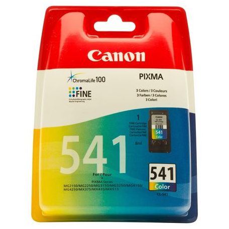 CANON CL-541 Tintapatron Pixma MG2150, 3150 nyomtatókhoz, CANON, színes, 180 oldal