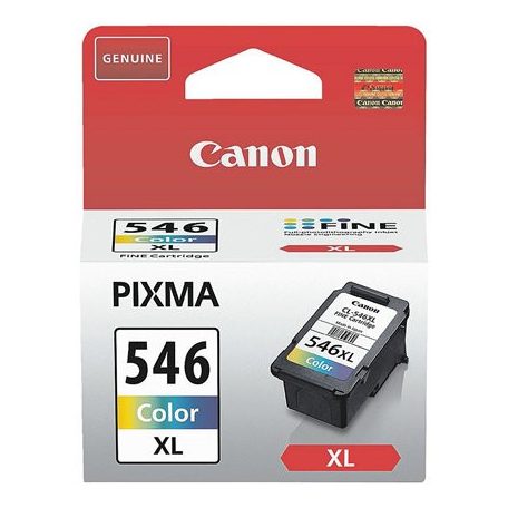 CANON CL-546XL Tintapatron Pixma MG2450, MG2550 nyomtatókhoz, CANON, színes, 300 oldal