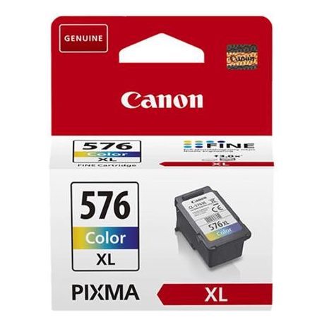 CANON CL-576XL Tintapatron Pixma TR4750i, TS3550i nyomtatókhoz, CANON, színes, 300 oldal