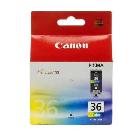 CANON CLI-36 Tintapatron 260 nyomtatóhoz, CANON, színes, 249 oldal