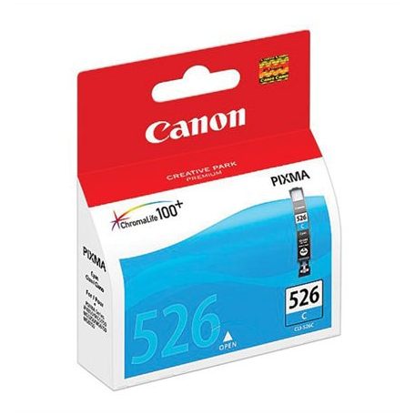 CANON CLI-526C Tintapatron Pixma iP4850, MG5150, 5250 nyomtatókhoz, CANON, cián, 570 oldal