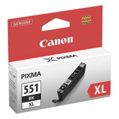   CANON CLI-551BXL Fotópatron Pixma iP7250, MG5450, MG6350 nyomtatókhoz, CANON, fekete, 11ml