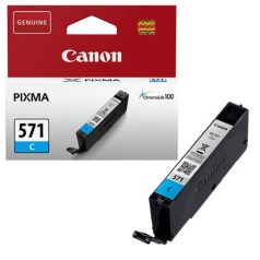   CANON CLI-571C Tintapatron Pixma MG5750, 6850,7750 nyomtatókhoz, CANON, cián, 7 ml