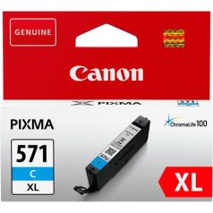   CANON CLI-571CXL Tintapatron Pixma MG5750, 6850,7750 nyomtatókhoz, CANON, cián, 11 ml