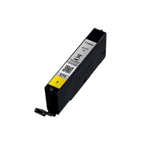 CANON CLI-571Y Tintapatron Pixma MG5750, 6850,7750 nyomtatókhoz, CANON, sárga, 7 ml