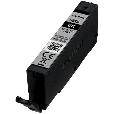 CANON CLI-581BXL Tintapatron Pixma TS7550, 8150, 9150 nyomtatókhoz, CANON, fekete, 8,3ml