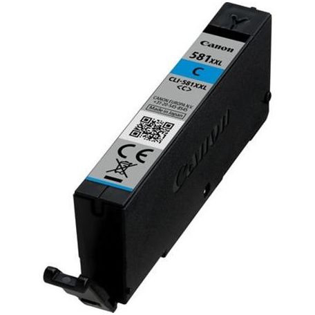 CANON CLI-581CXXL Tintapatron Pixma TS7550, 8150, 9150 nyomtatókhoz, CANON, cián, 11,7ml