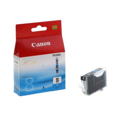 CANON CLI-8C Tintapatron Pixma iP3500, 4200, 4300 nyomtatókhoz, CANON, cián, 13ml