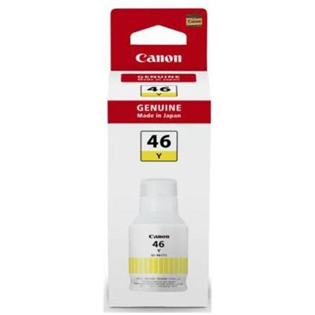 CANON GI-46 Tinta MAXIFY GX3040, 4040, 5040 nyomtatókhoz, CANON, sárga, 135 ml