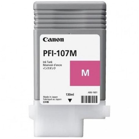CANON PFI-107M Tintapatron iPF780, 770 nyomtatóhoz, CANON, magenta, 130ml