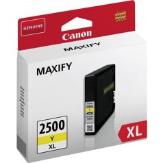   CANON PGI-2500YXL Tintapatron Maxify MB5350 nyomtatókhoz, CANON, sárga, 19,3 ml