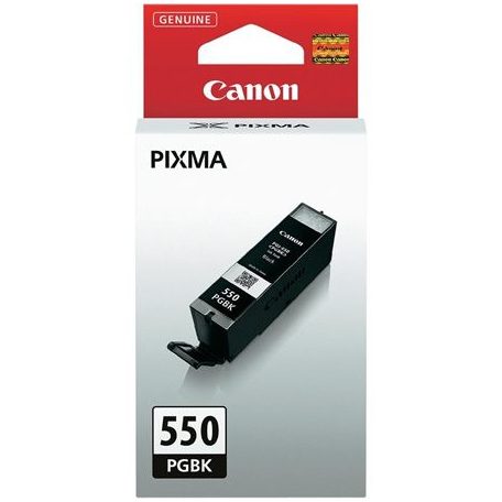 CANON PGI-550PGB Tintapatron Pixma iP7250, MG5450, 6350 nyomtatókhoz, CANON, fekete, 15ml