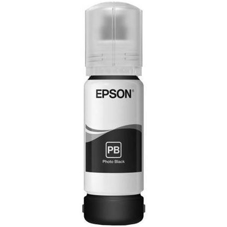 EPSON T00R140 Tinta EcoTank L7160, L7180 nyomtatókhoz, EPSON, fotó fekete, 70 ml