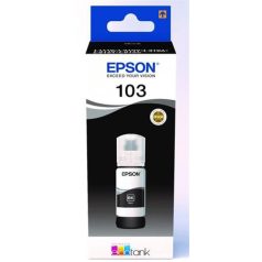   EPSON T00S14A Tinta EcoTank L3110, L3150, L1110 nyomtatókhoz, EPSON 103, fekete, 65 ml