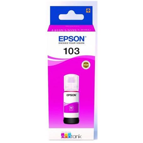 EPSON T00S34A Tinta EcoTank L3110, L3150, L1110 nyomtatókhoz, EPSON 103, magenta, 65 ml