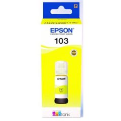   EPSON T00S44A Tinta EcoTank L3110, L3150, L1110 nyomtatókhoz, EPSON 103, sárga, 65 ml