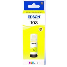   EPSON T00S44A Tinta EcoTank L3110, L3150, L1110 nyomtatókhoz, EPSON 103, sárga, 65 ml