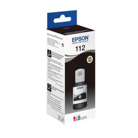 EPSON T06C14A Tinta, EcoTank L6550, 6570, 6580 nyomtatókhoz, EPSON, fekete, 127 ml