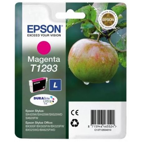 EPSON T12934011 Tintapatron Stylus SX420W, SX425W, SX525WD nyomtatókhoz, EPSON, magenta, 7ml