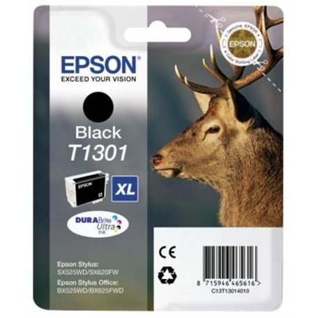 EPSON T13014012 Tintapatron Stylus Office SX620, BX320 nyomtatókhoz, EPSON, fekete, 25,4 ml